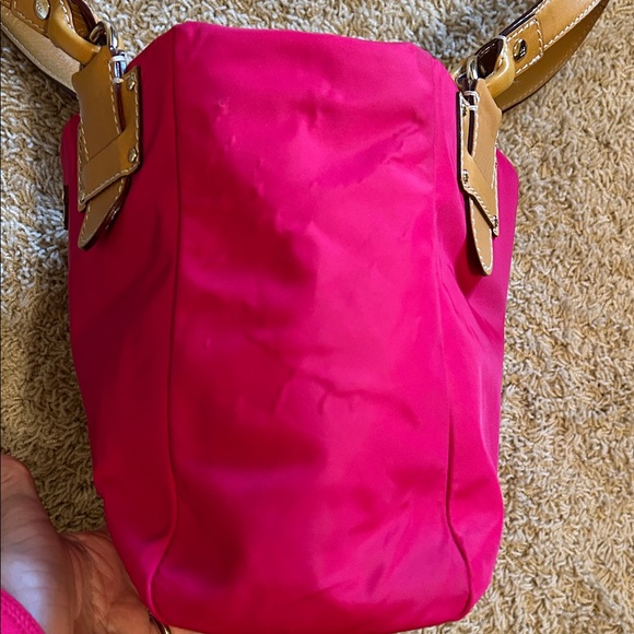 KATE SPADE RUDY Ferndale Cerise Raspberry Tote Shoulder Hand Bag - Picture 2 of 11